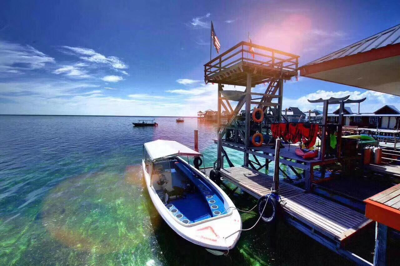 Mabul Paradise Lodge Mabul Island Экстерьер фото