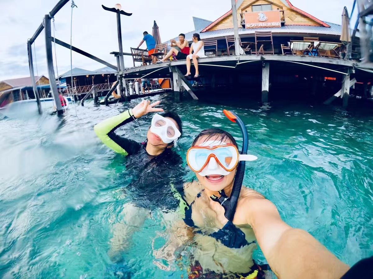 Mabul Paradise Lodge Mabul Island Экстерьер фото